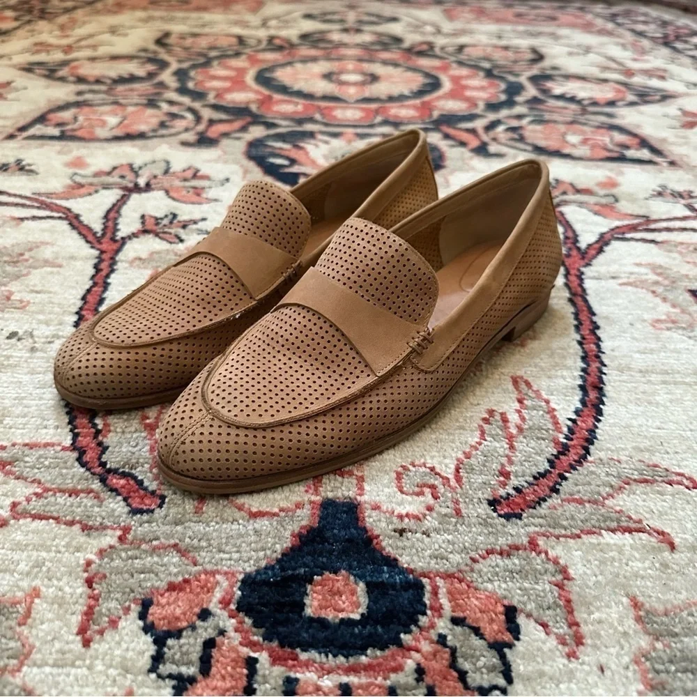 Corso Como Perforated Leather Carlynee Loafers